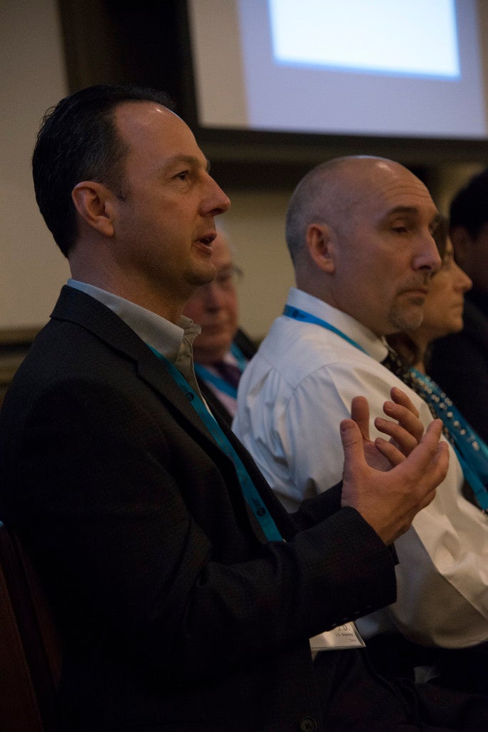 Photo of two BAC members