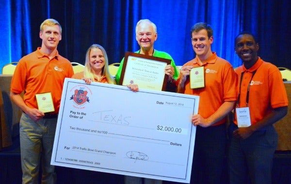 Longhorns Win 2014 ITE International Traffic Bowl